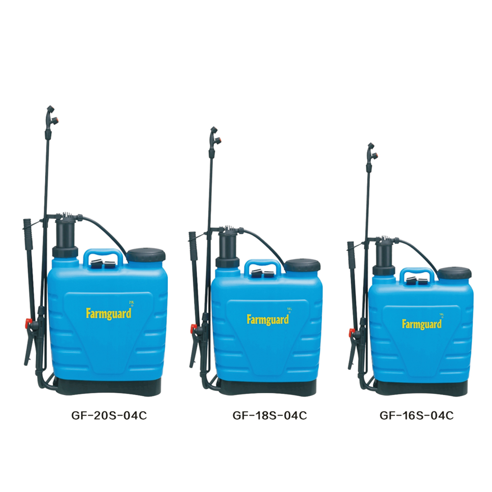 Pulvérisateur agricole manuel à pompe à insecticide à haut débit GF-16S-04C