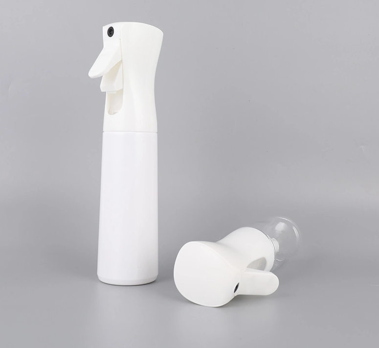 Blanc Black Hermage Pet Plastic continu Fine brume pulvérisation bouteille bouteille de pulvérisateur